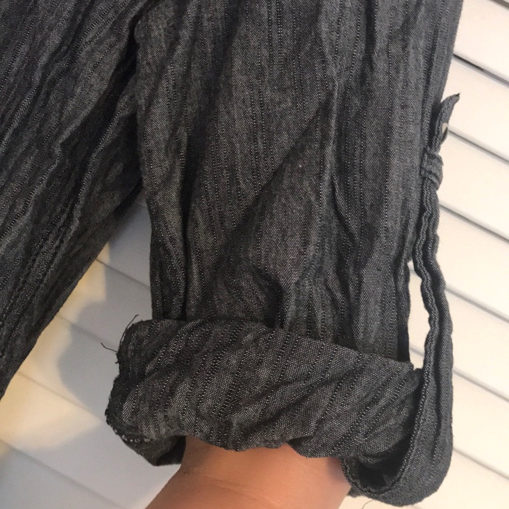 Jean button down tunic - Picture 5 of 6